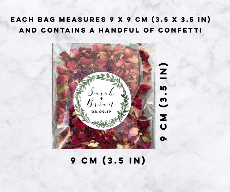 Biodegradable Confetticonfetti Bagsconfetti Packswedding Etsy UK
