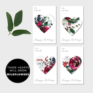 10 set-Plantable gift tag-swing tag-plantable seed paper gift tags-seed paper tags-gift tags-seed cards-plantable tags-seed tags-hang tags