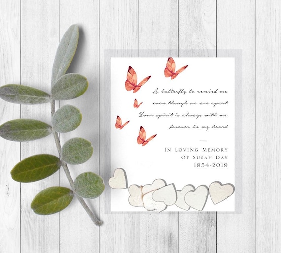 Memorial Seed Packet-seed Packet Favors-seed Packets-funeral | Etsy