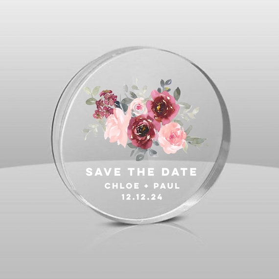 Save the Date Magnet-modern Save the Date Magnet-clear Save the  Date-acrylic Save the Date-engraved Save the Date-modern Wedding-perspex 