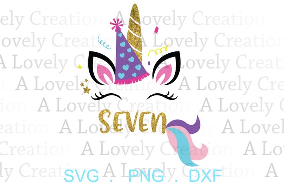 Download Seven Unicorn Unicorn SVG Unicorn Face Unicorn | Etsy