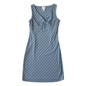 ann taylor loft blue dress Petites Black Cap Sleeve A-Line 25 3/4 from center top back edge to hem Women's Blue Dresses: Casual, Work