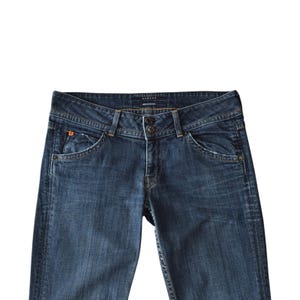 Y2K Hudson Bootcut Jeans Low Rise Flap Pocket Size 30 Made in USA image 2