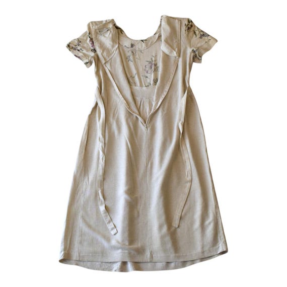 cream dress size 16 Sovere Emote midi dress Size 16 but would suit 12-16