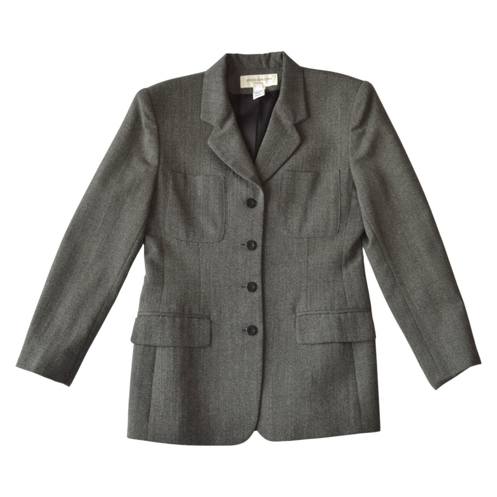 Vintage Jones New York Long Coat - Etsy