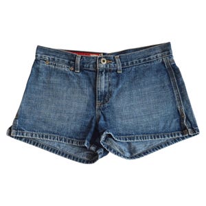 Y2K Guess Low Rise Denim Short Shorts Size 27