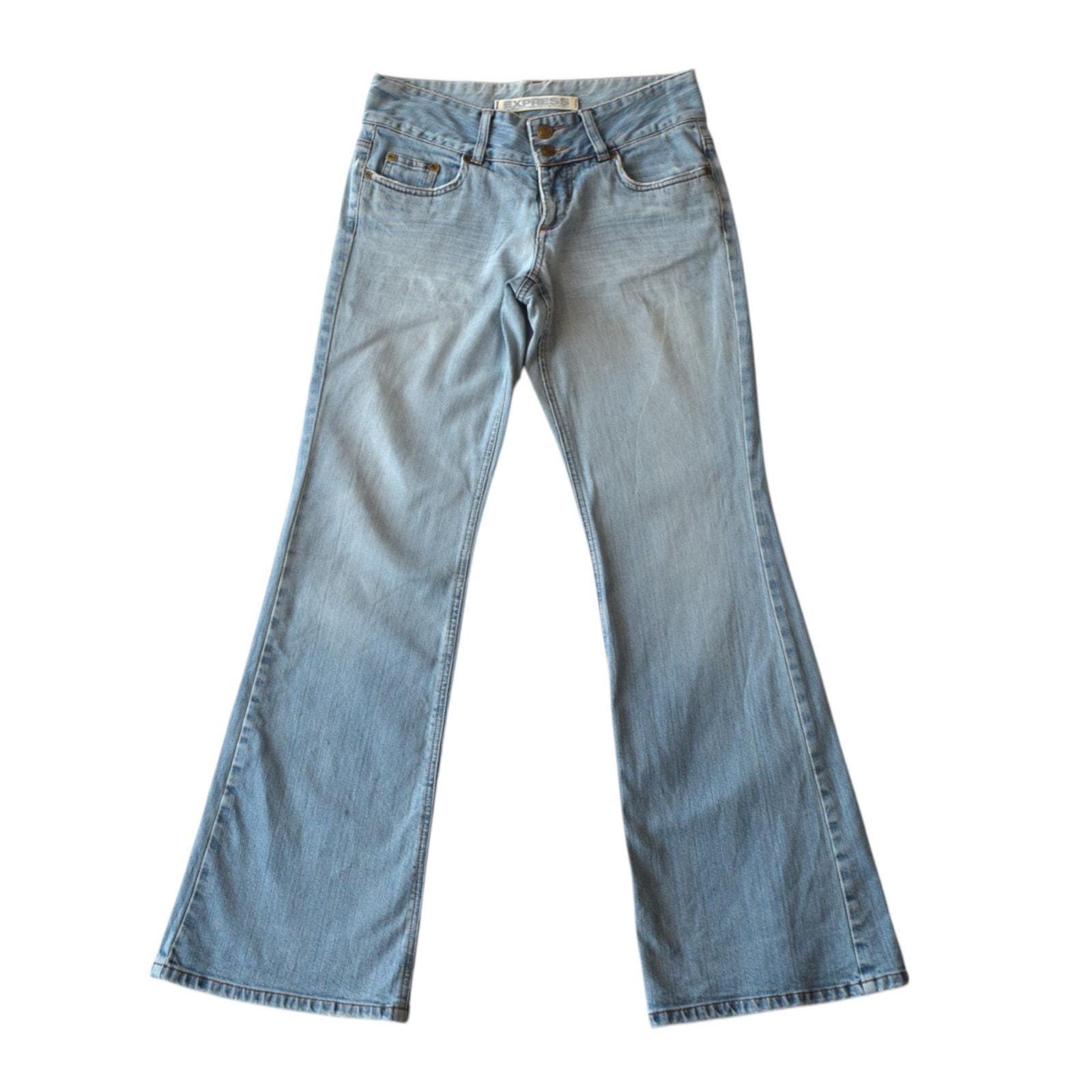 パンツ 00s japanese label gimmick flare denim il_1080xN.3210655980_sr10.jpg