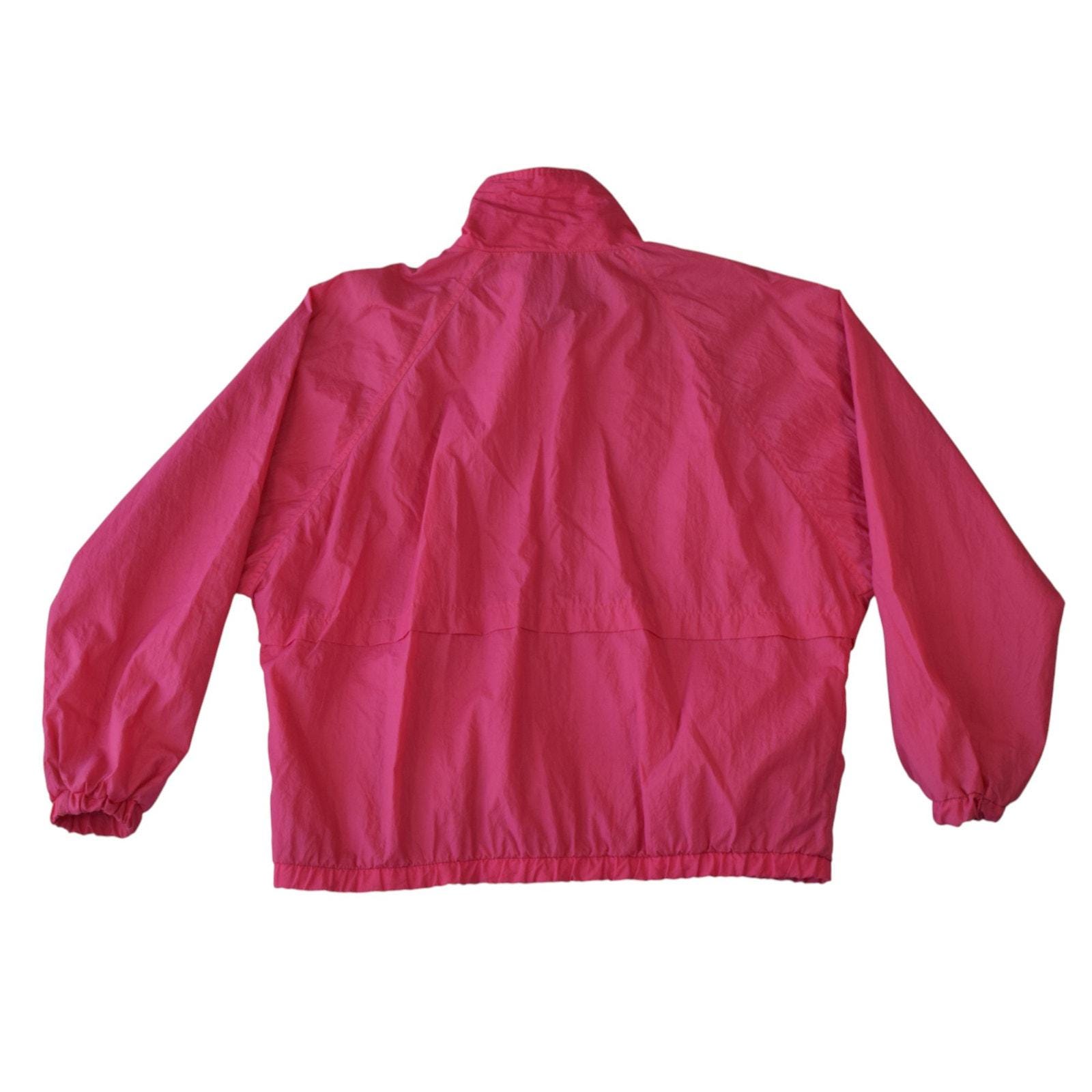 Vintage Hot Pink Windbreaker Jacket by Andy Johns – Size Medium - Etsy