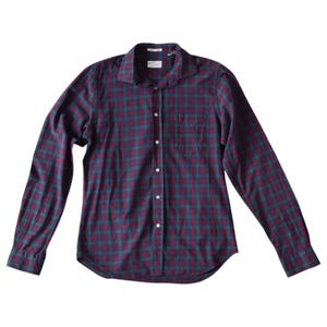 Retro Gant Plaid Cotton Button Up Shirt - Medium - Winter Vintage