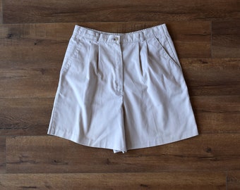 vintage 90s light brown shorts size 10 petite