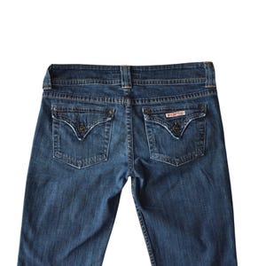 Y2K Hudson Bootcut Jeans Low Rise Flap Pocket Size 30 Made in USA image 5