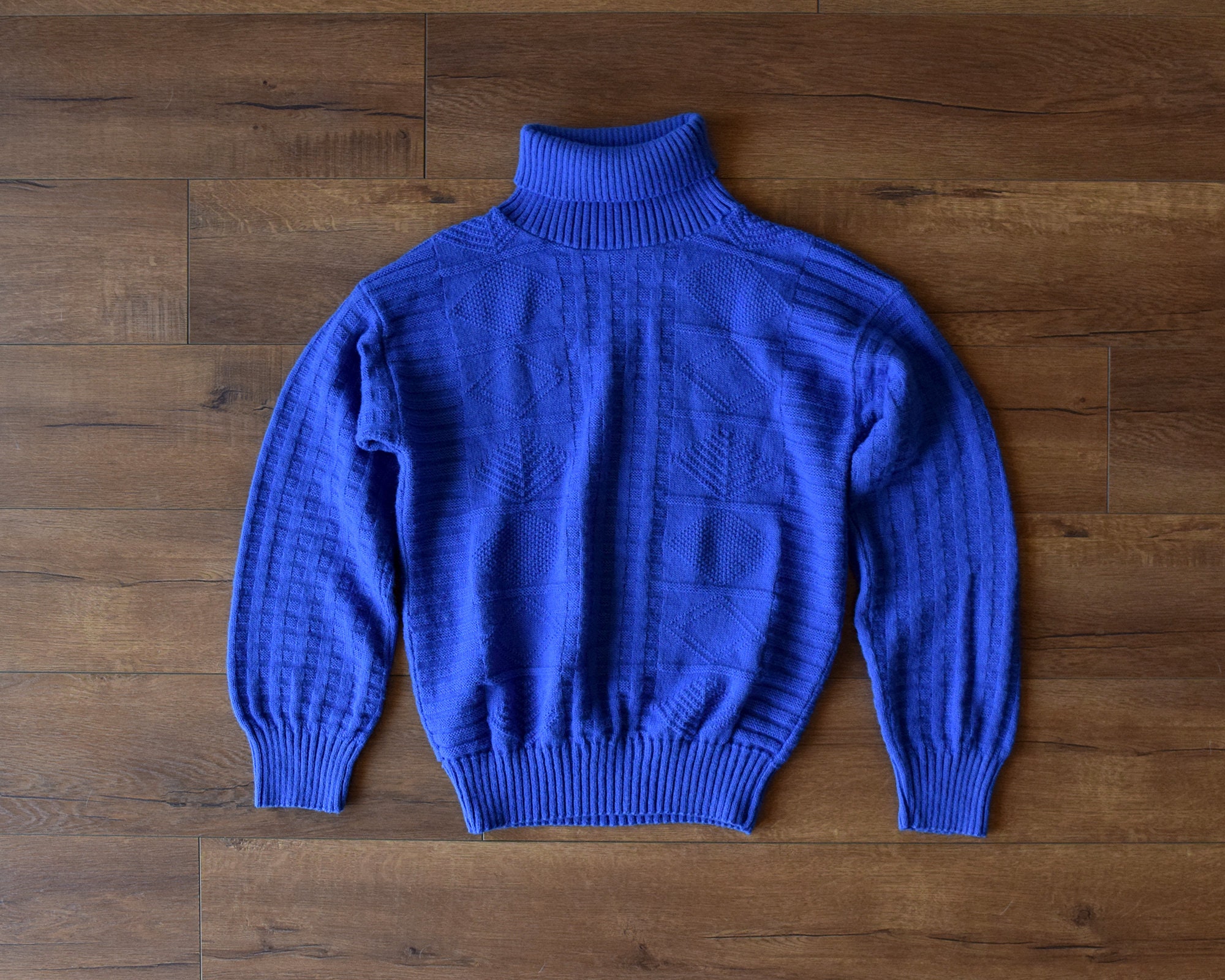 royal blue designer sweater