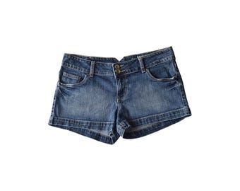 Short en jean Mossimo taille basse Y2K Juniors 9 Délavage moyen