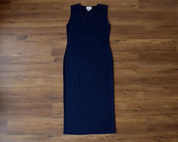 Adrianna Papell Sleeveless Knit Sheath Maxi Dress… - image 6