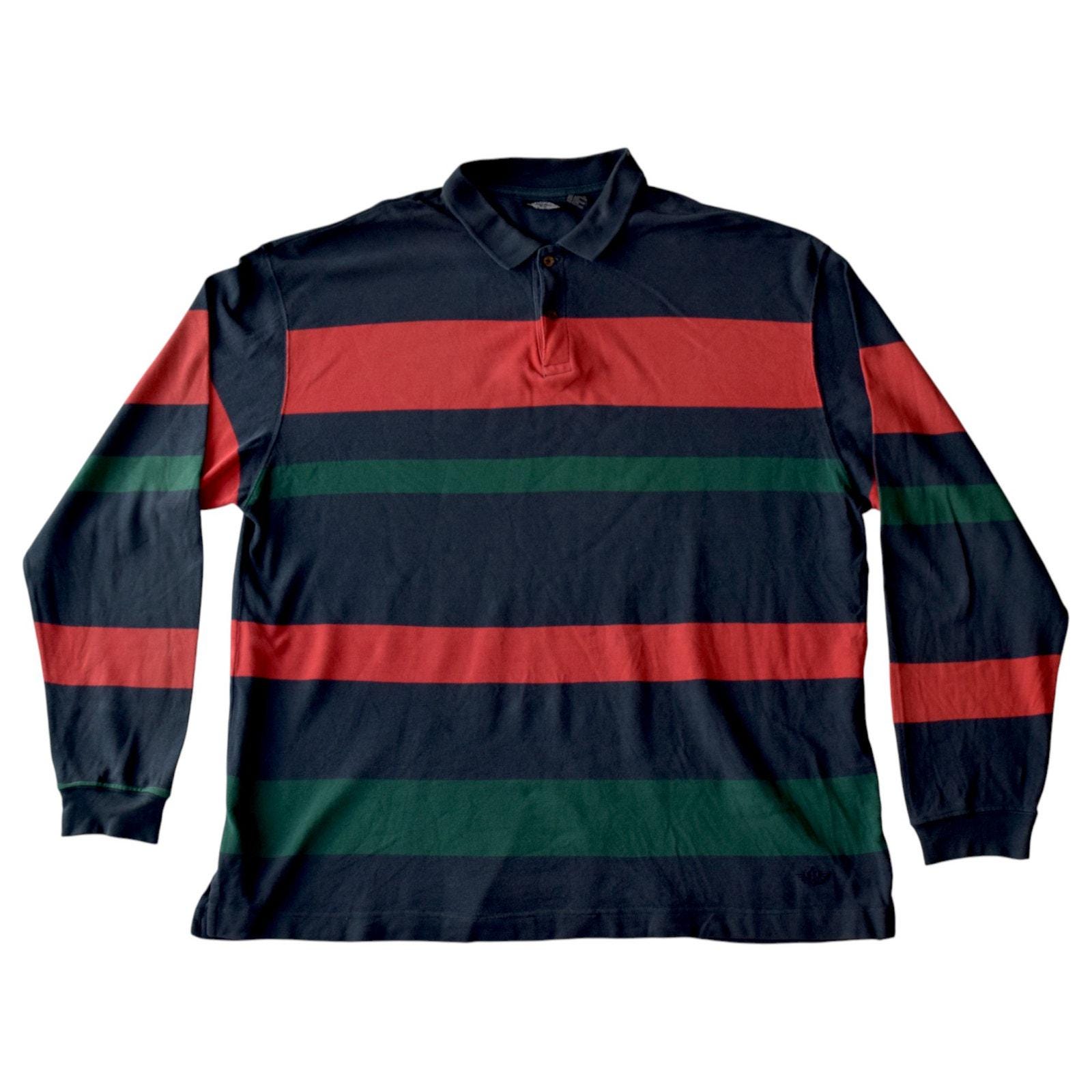 Lacoste Black Long Sleeve Polo Shirt With Red Horse 90s Long