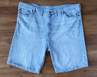 Short en jean Wrangler classique, taille 46, coupe décontractée, taille plus