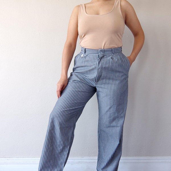 Wide Leg High Waist Pants - FEATHER GRAY main image 0