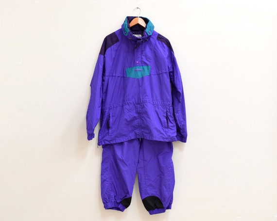 Vintage Set of Columbia Jacket and Purple Windbrea