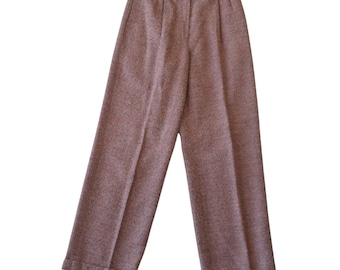 Liz Claiborne roze tweed pantalon maat 10