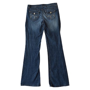 Y2K l.e.i Mid Rise Bootcut Stonewashed Jeans Size 11 Juniors Tall Vintage Denim