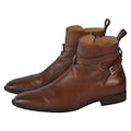 Franco Cuadra Men’s Leather Ankle Boots Brown Size 26.5