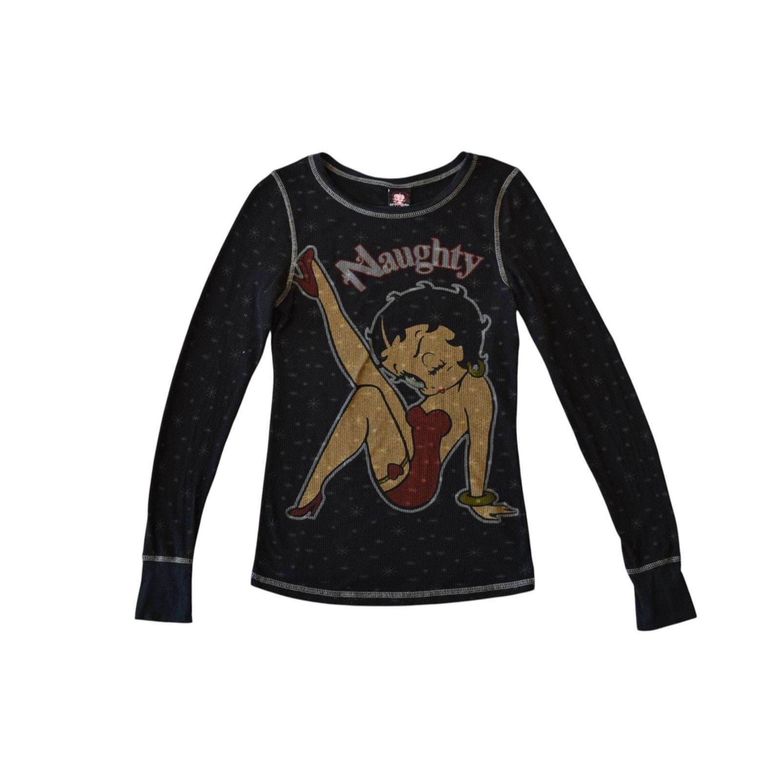Long Sleeve Early 2000s Tops - Etsy