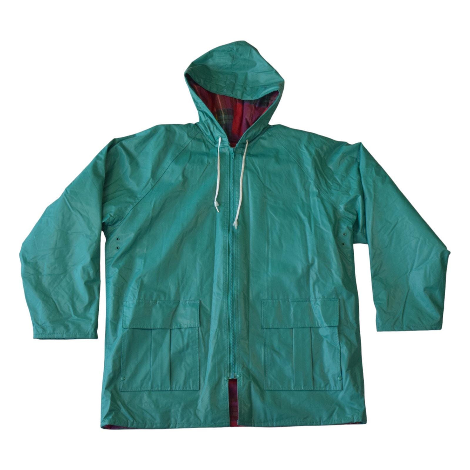 Vintage Rain Jackets Pvc - Etsy