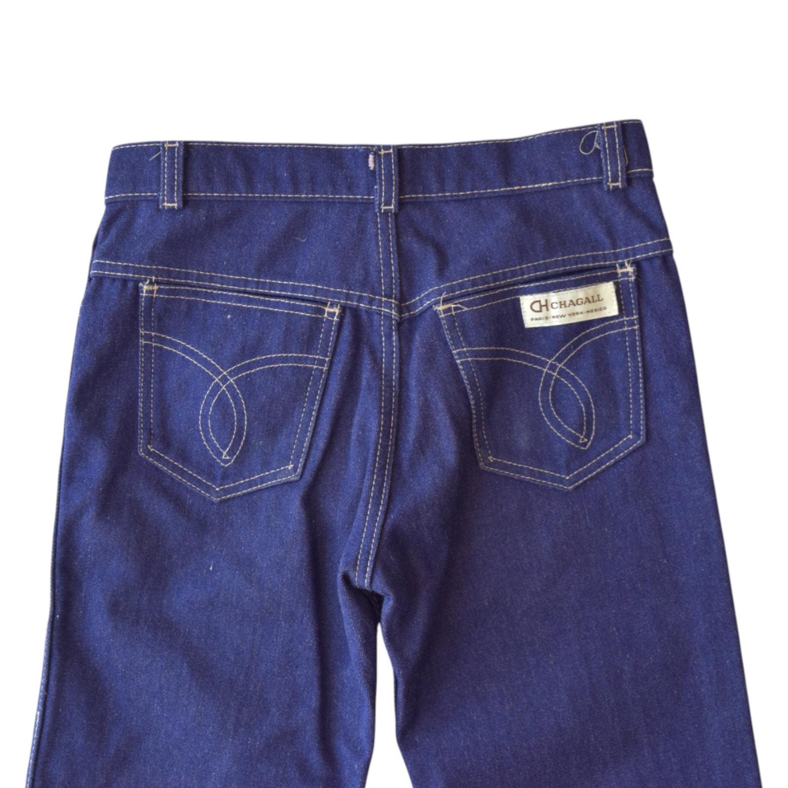Vintage 70s High Waist Wide Leg Jeans | Pop Corn De Mexico Denim 
