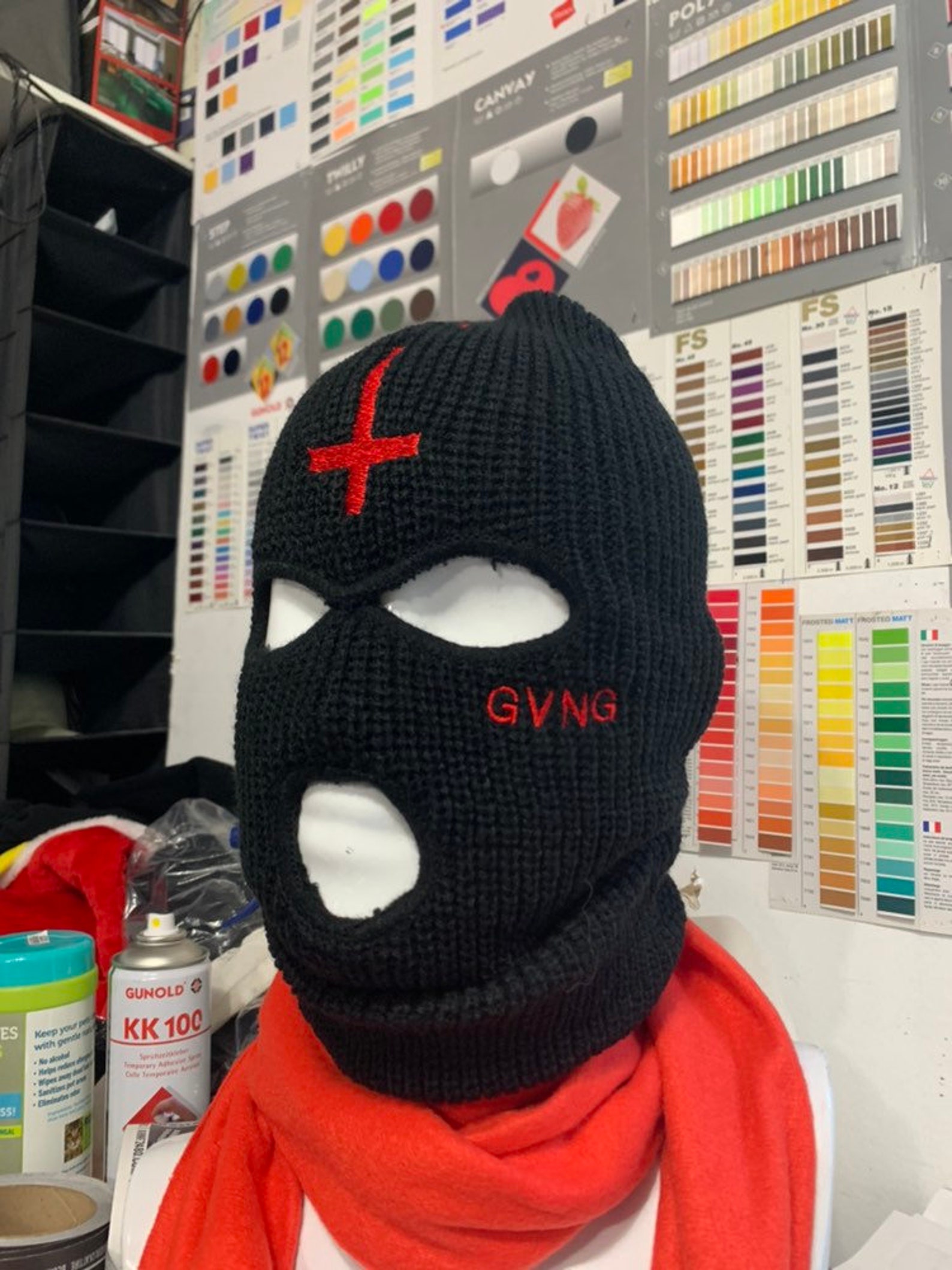 Personalized ski mask/ embroidered face mask/ balaclavas/ Etsy