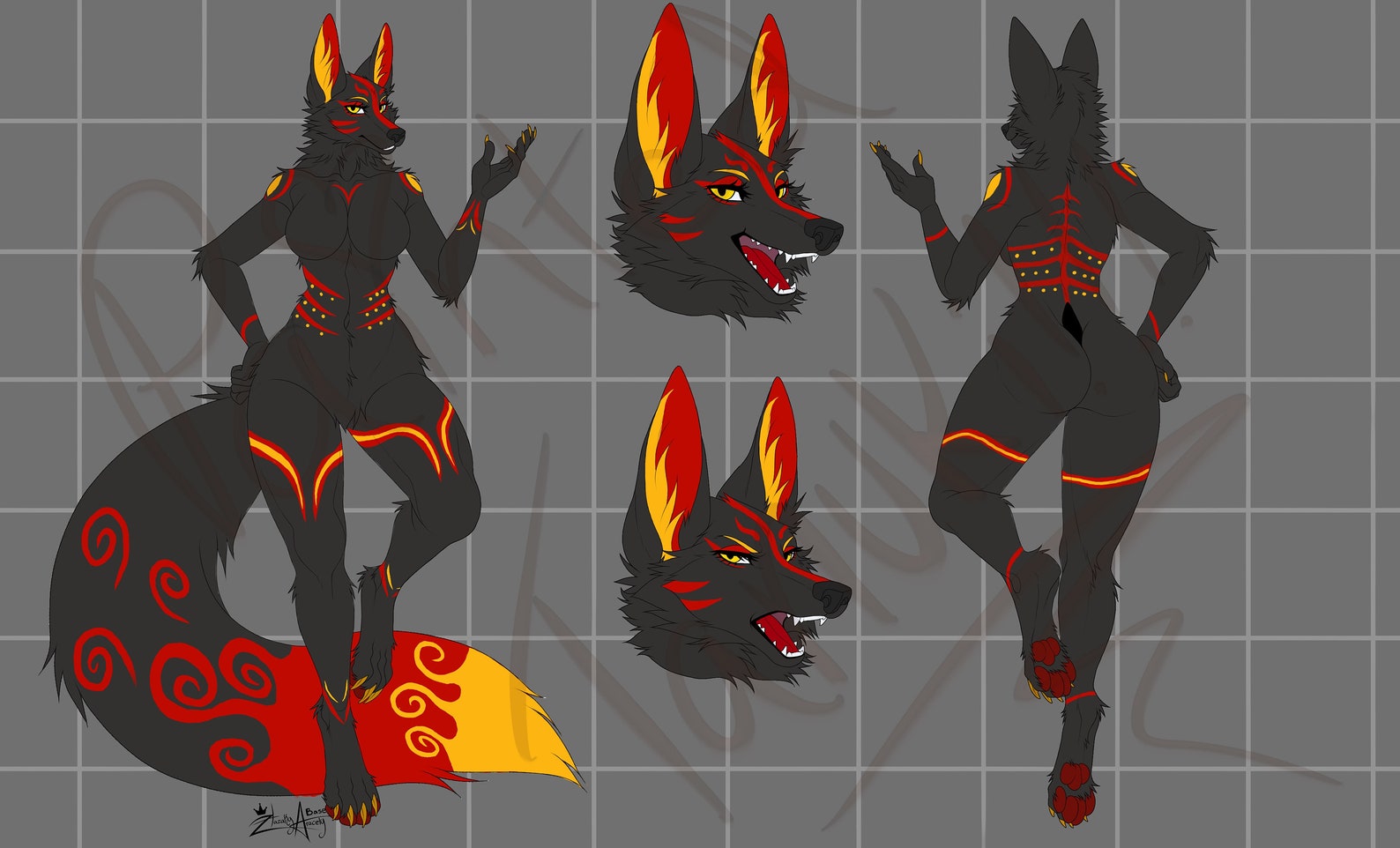 Digital Download NSFW Kitsune Fursona Fox Furry Adopt Etsy