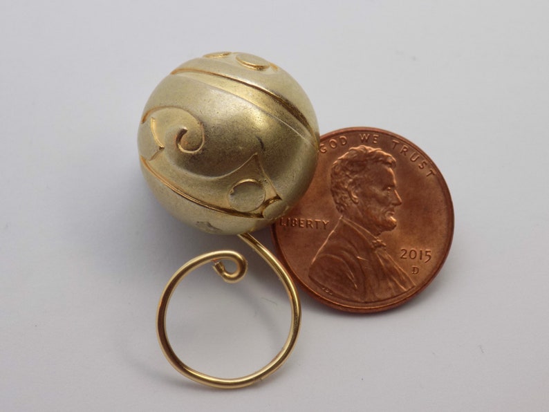 Golden Jolly Magnetic Portuguese Knitting Pin