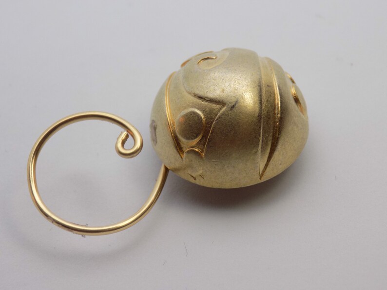 Golden Jolly Magnetic Portuguese Knitting Pin