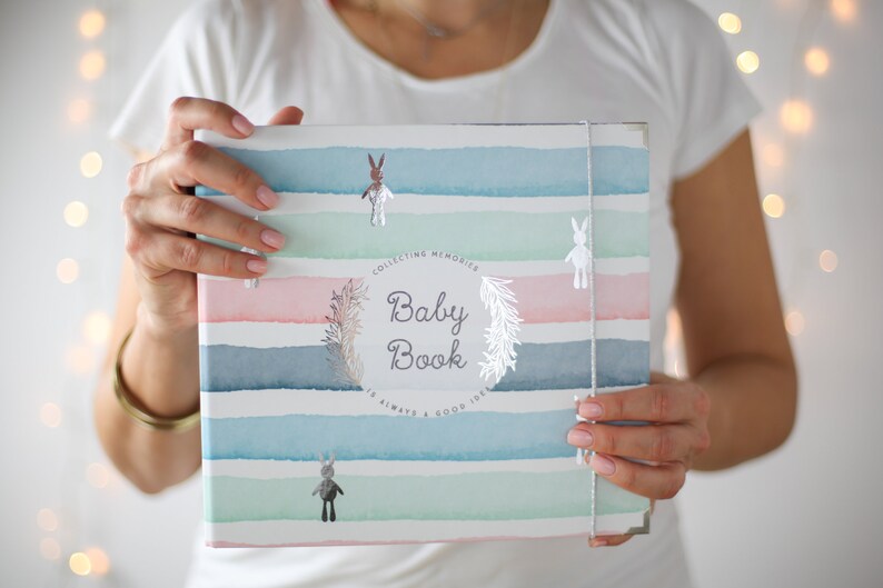 BABY MEMORY BOOK Baby Book Baby Gift Baby Album Baby Etsy