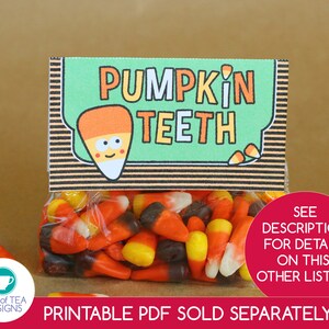Halloween Candy Taste Test Game: Halloween Printable Party Activity ...
