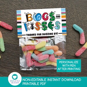 Bugs and Kisses-påstoppare: Pojkefestgåva (PDF direkt digital nedladdning)