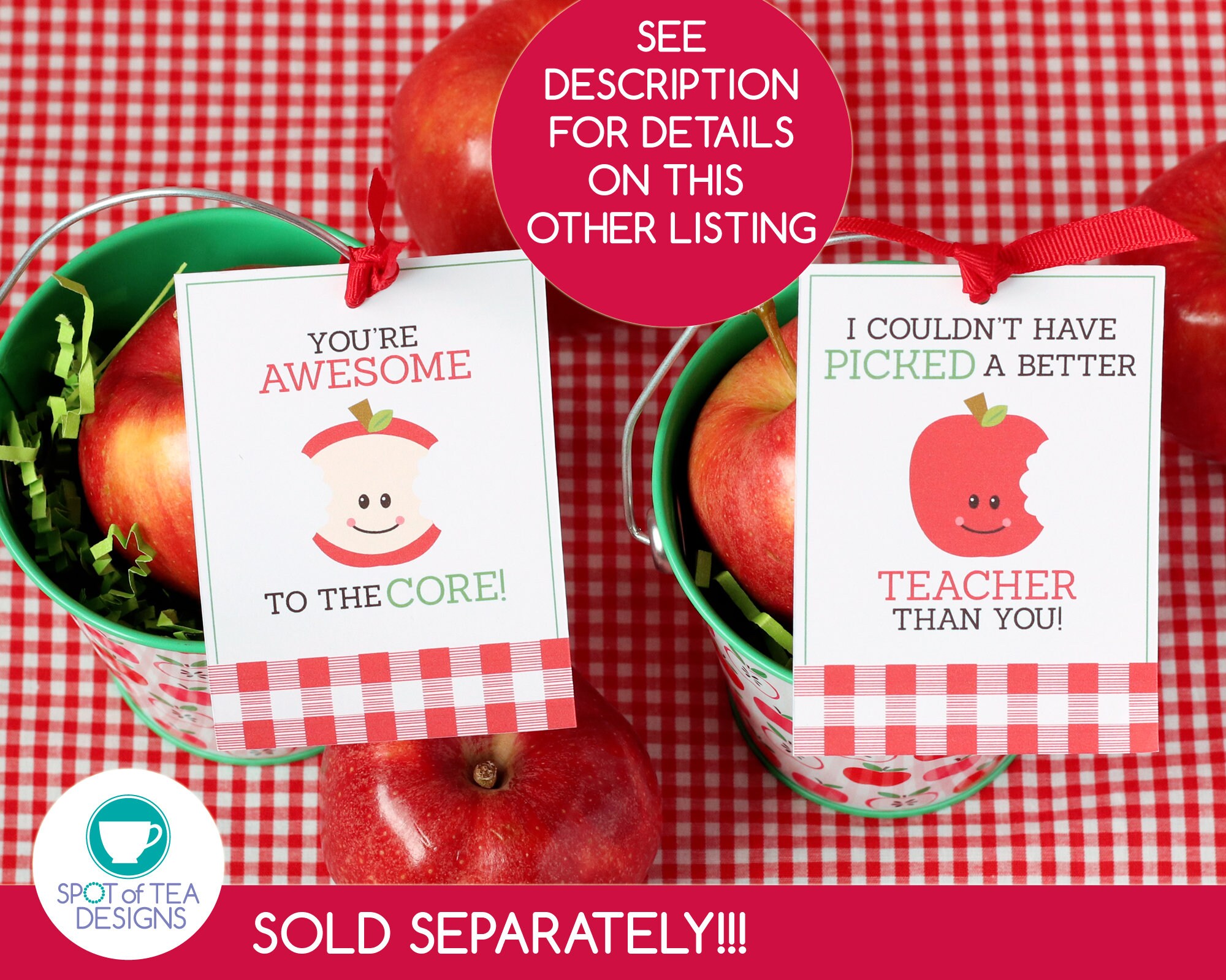 School Supplies Thank You Tag Teacher Appreciation Tag Etsy