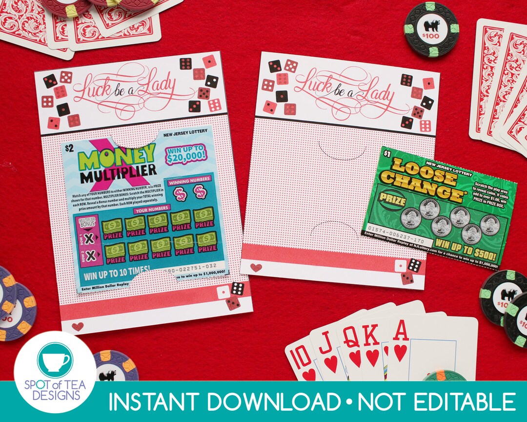 Printable Lottery Ticket Holders Spot Of Tea Designs | atelier-yuwa.ciao.jp