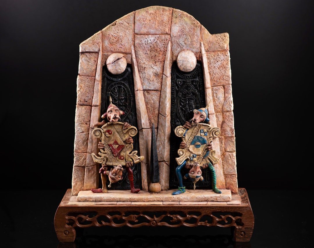 The Riddle Doors Labyrinth Alph and Ralph Etsy