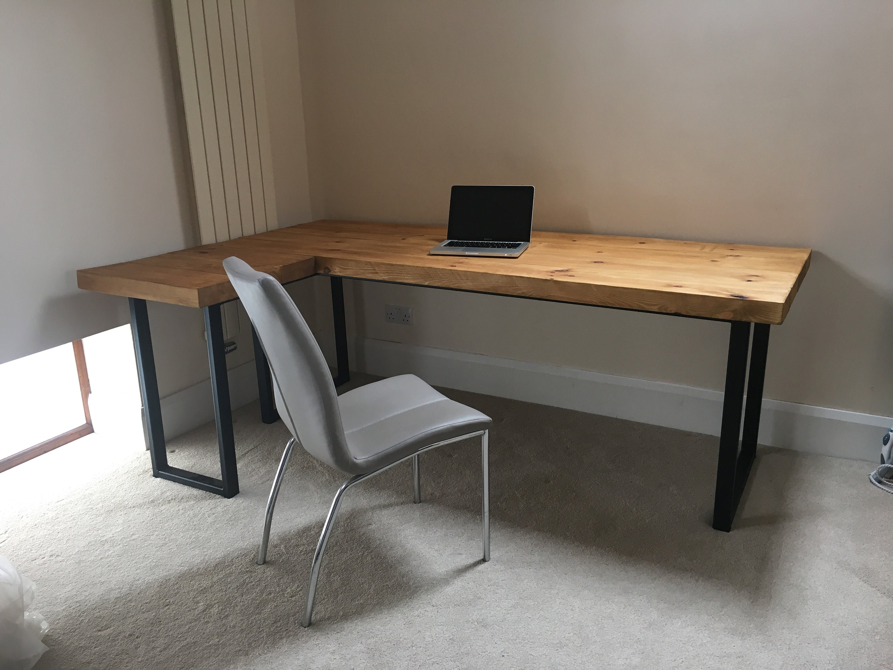 Flat 2024 wood desk
