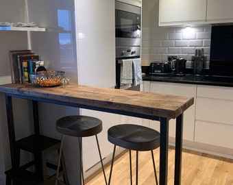 Industrial Style Breakfast Counter