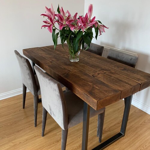 John Lewis Calia Extendable Dining Table Reclaimed Kitchen Etsy UK