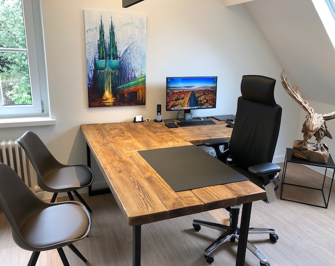 Featured listing image: Handcrafted L Shape Desk