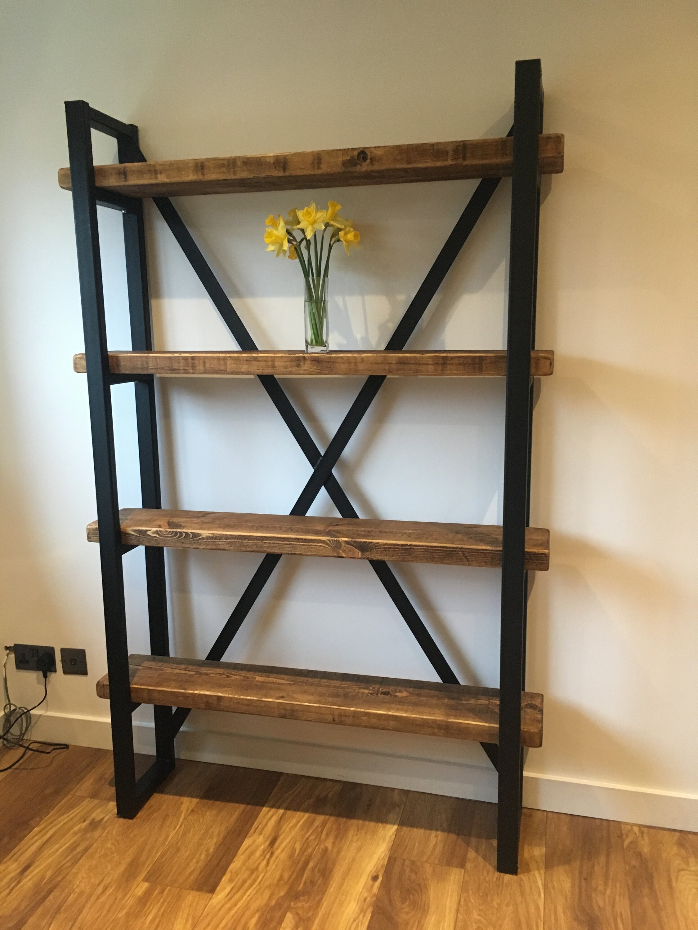 Industrial Reclaimed Style Bookcase