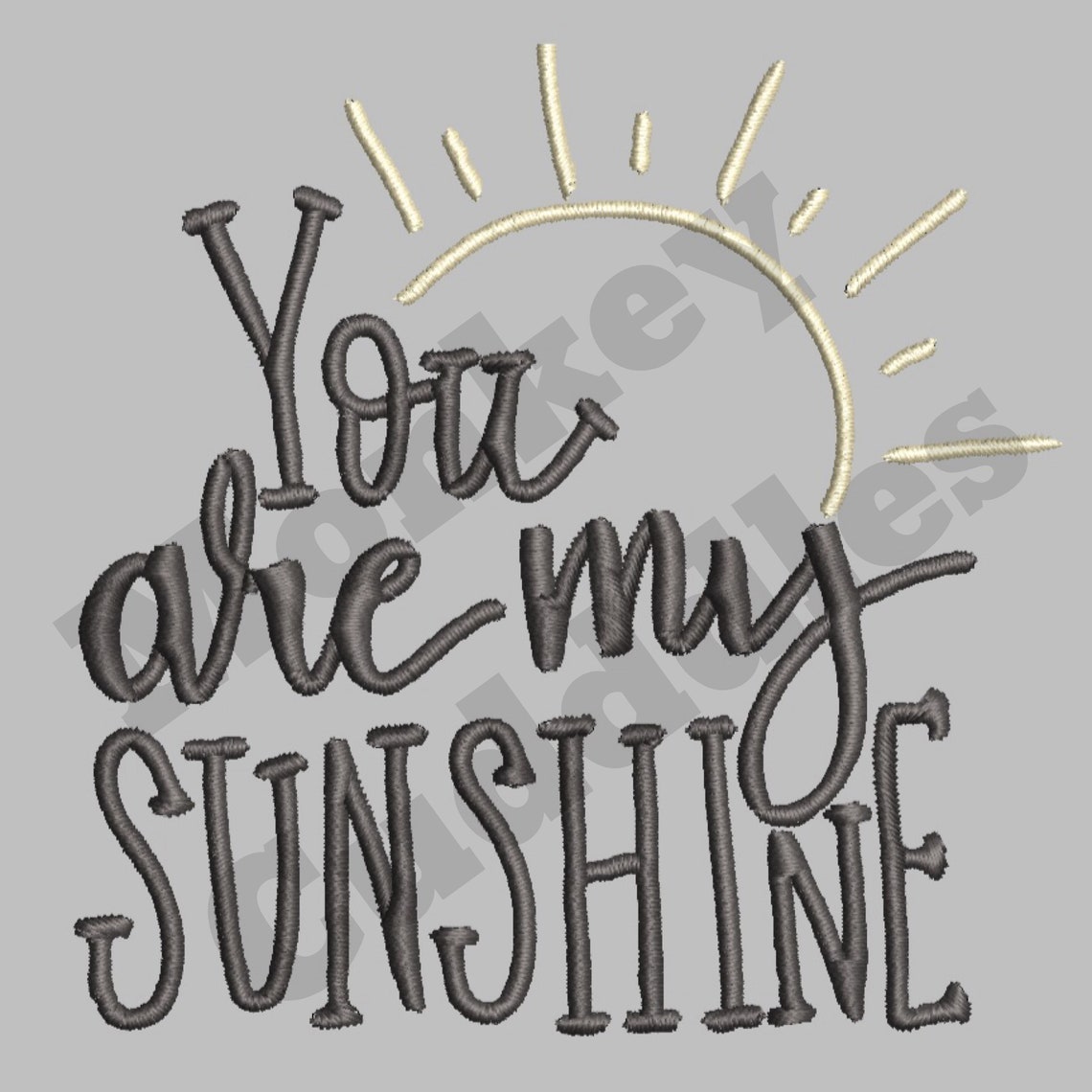 You are my sunshine embroidery design  etsy You are my sunshine embroidery design  etsy