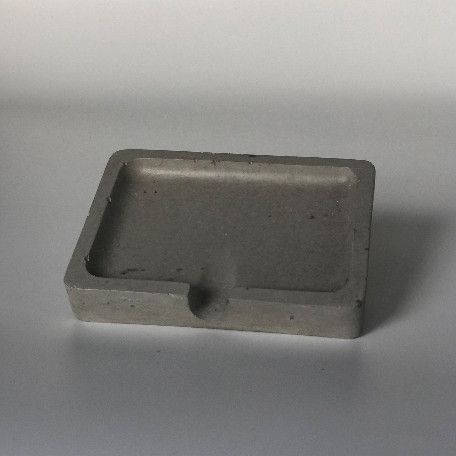 Concrete Soap Dish Draining Soap Holder Sponge Tray Kitchen Etsy