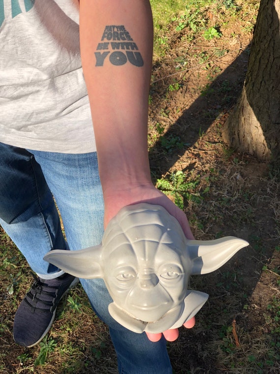 Master Yoda Sculpture En Beton Beton Yoda Bust Star Wars Etsy Master Yoda Sculpture En Beton Beton Yoda Bust Star Wars Etsy