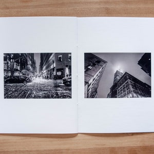 New York Snow Photo Zines Two Pack of New York City B&W Street Photography in the snow image 10