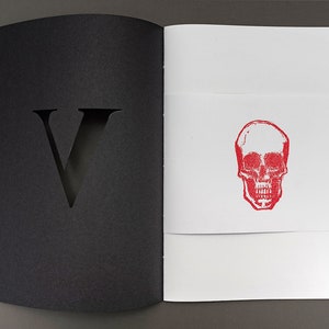 Vanitas Photo Zine. A4, Handmade with B&W Medium Format images on the subject of Vanity image 3