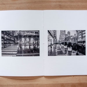 New York Snow Photo Zines Two Pack of New York City B&W Street Photography in the snow image 9