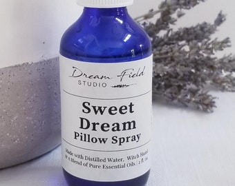 Lavender Sleep Spray - Aromatherapy Pillow Mist,  Phthalate Free & Vegan, Bedtime Relaxing Lavender - Sweet Dreams